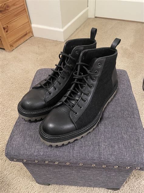 ysl combat boots